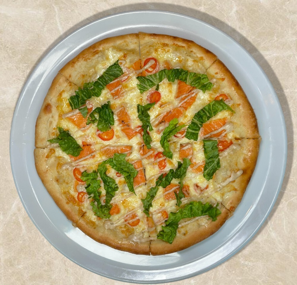 Пицца с сёмгой