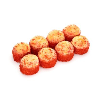 Запеченный ролл с креветкой