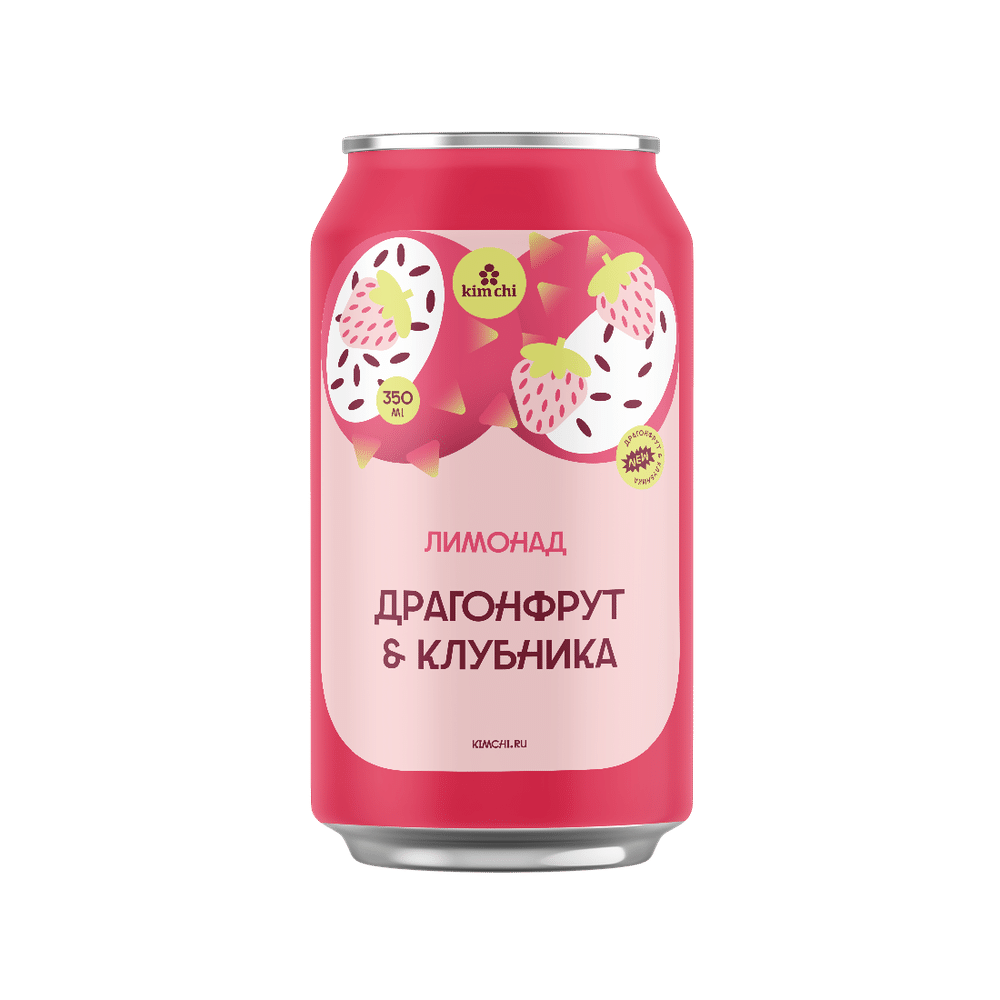 Лимонад Драгонфрут-Клубника