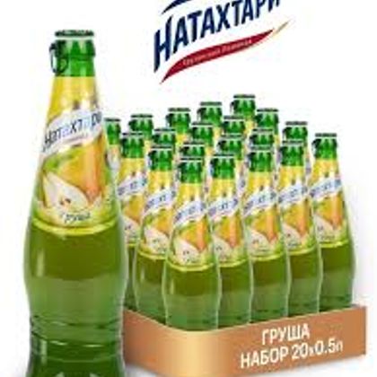 Лимонад Натахтари 0,5л с/б Груша 1/20шт