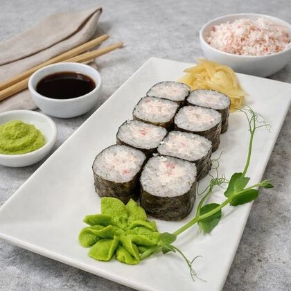 Миниролл с крабом