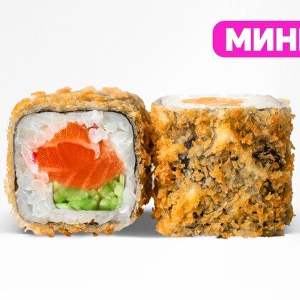 Жаренный мини с лососем