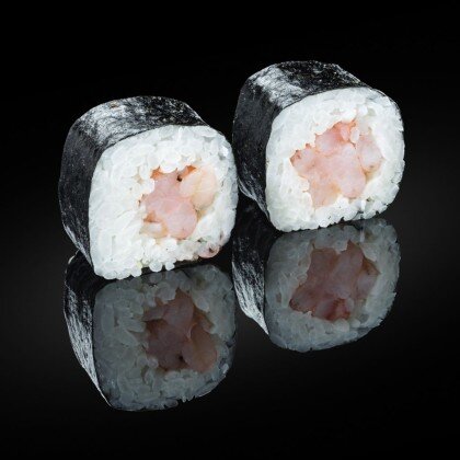 Хосомаки с коктейльной креветкой