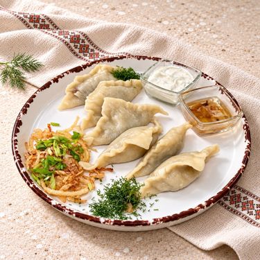Вареники с говядиной «Гылуны»