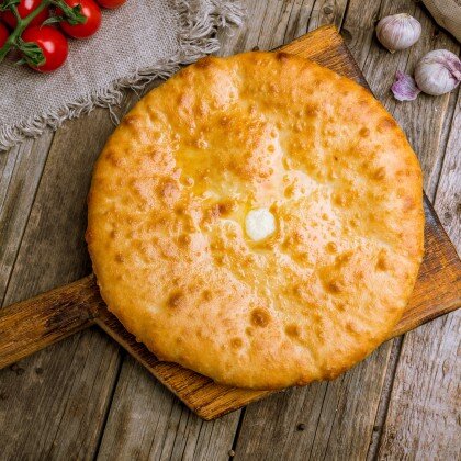 Осетинский пирог с картофелем и грибами