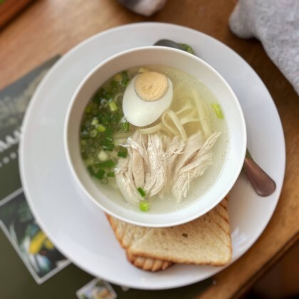 Лапша с курицей