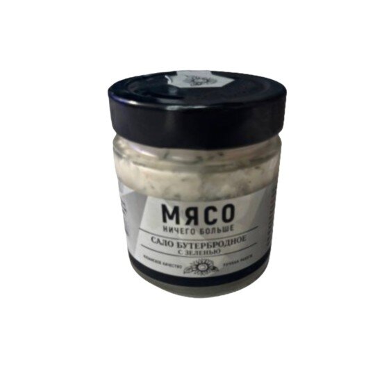 Сало бутербродное с зеленью 170гр