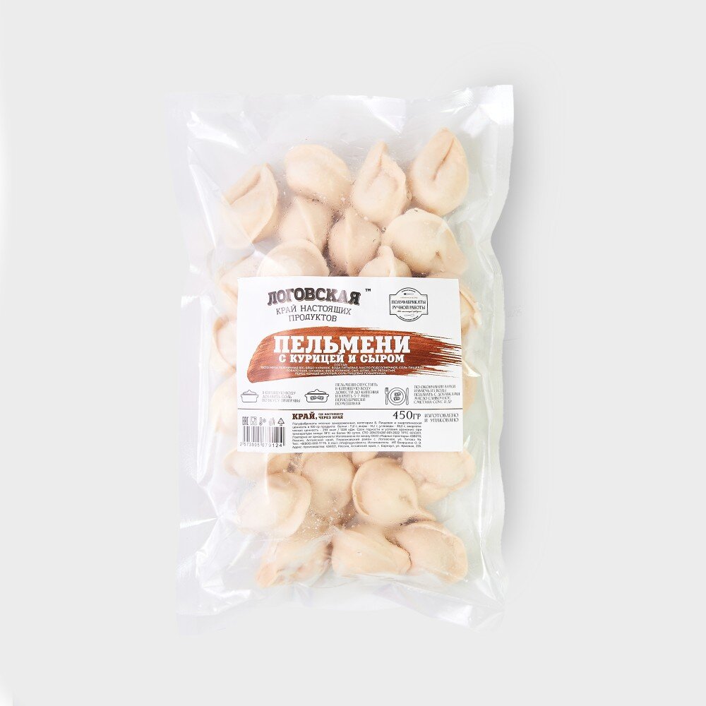 Пельмени курица / сыр