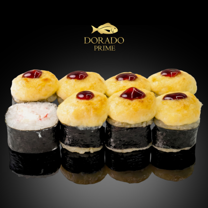 Запеченный с Крабом (8 шт)