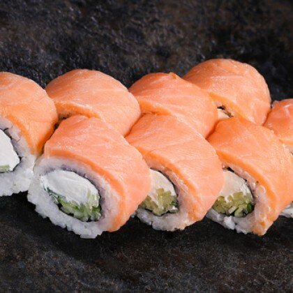 Филадельфия с копченным лососем