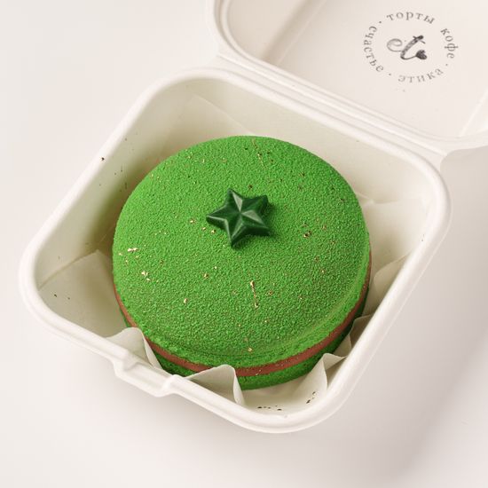 Бенто-торт макарон "Мандарин-шоколад"