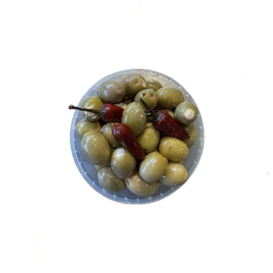 Оливки фаршированные сыром в масле чили