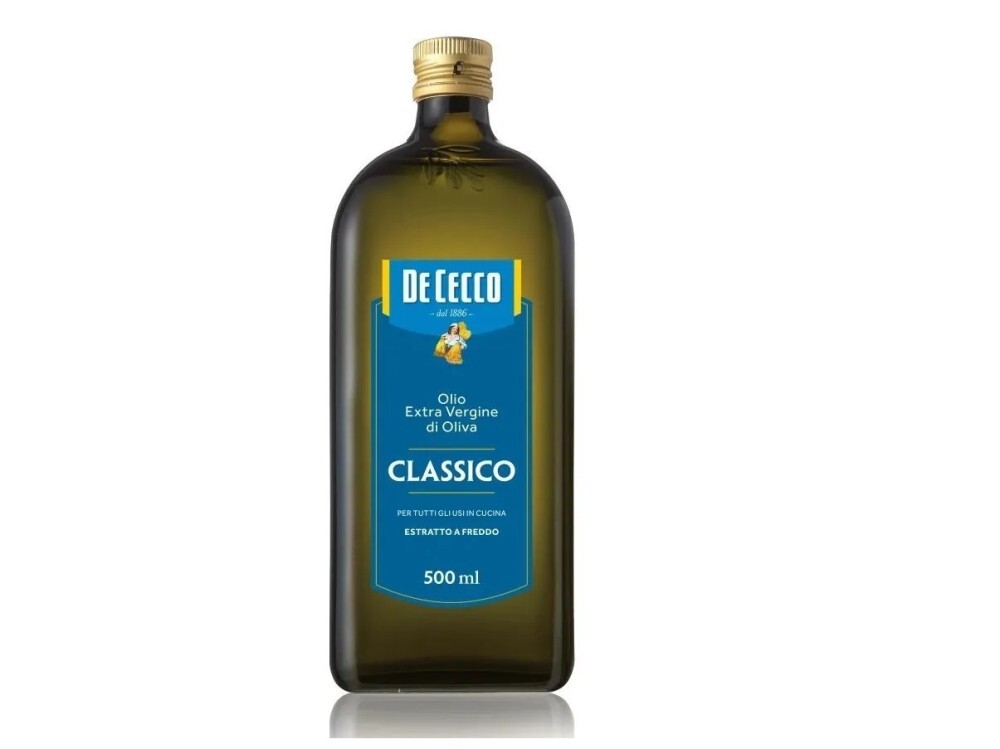 Масло оливковое De Cecco нерафинированное Extra Vergine, Италия, 500 мл