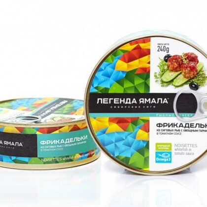 Фрикадельки из сиговых рыб с овощн. гарниром в том. соусе 227 гр