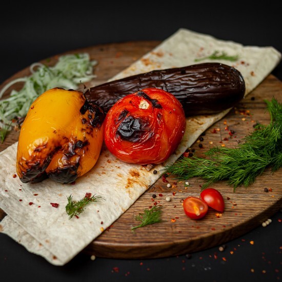 Овощи на углях