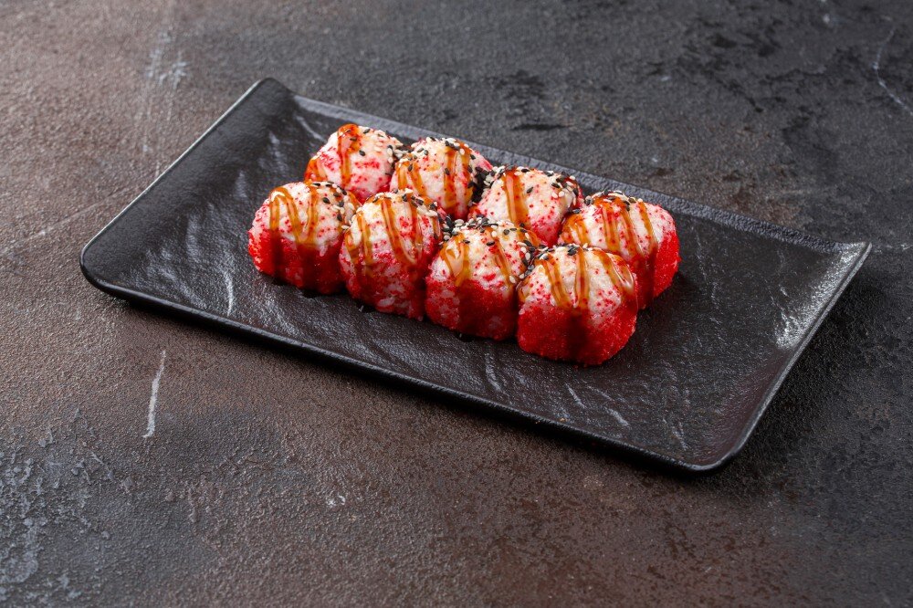 Запеченный ролл Эби яки