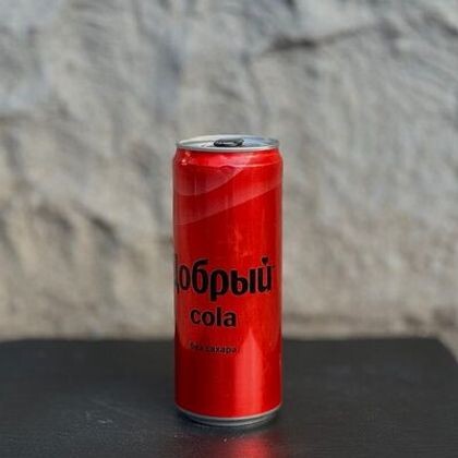 Добрый "Кола" без сахара 0.33