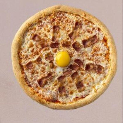 Пицца "Карбонара с яйцом" маленькая