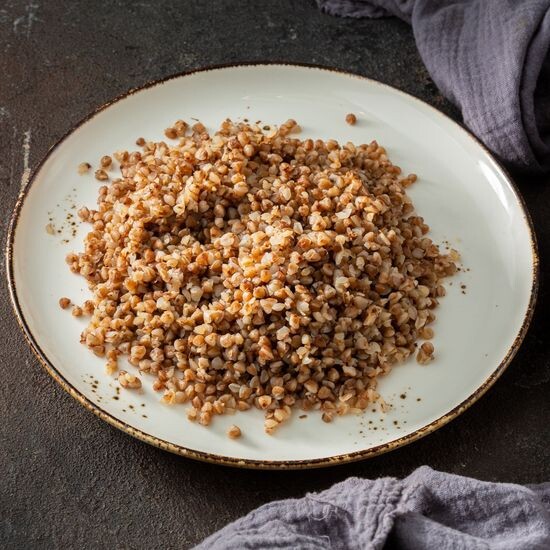 Отварная гречка