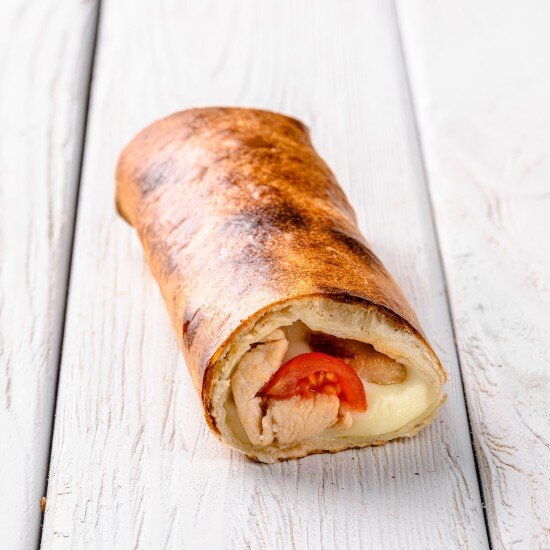 Чикен ролл с креветкой