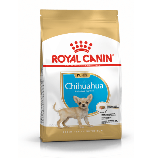 ROYAL CANIN Чихуахуа Паппи сухой корм для щенков породы чихуахуа от 2 до 8 месяцев, 0,5 кг
