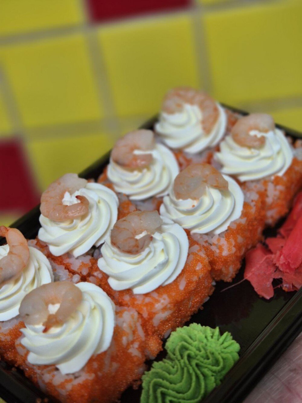 Ролл сливочная креветка