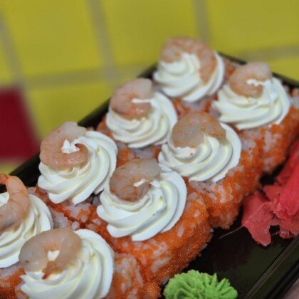 Ролл сливочная креветка