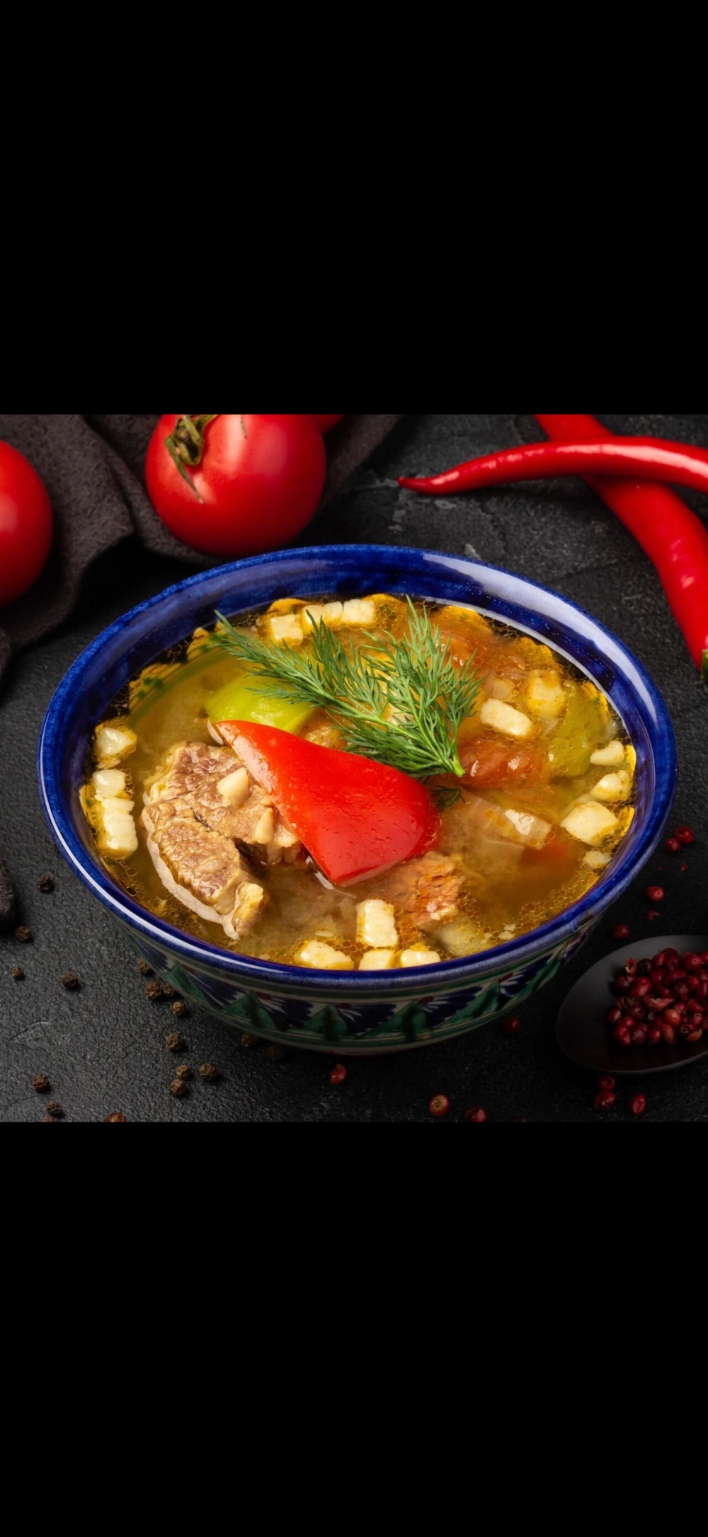 Шурпа с бараниной