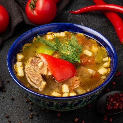 Шурпа с бараниной