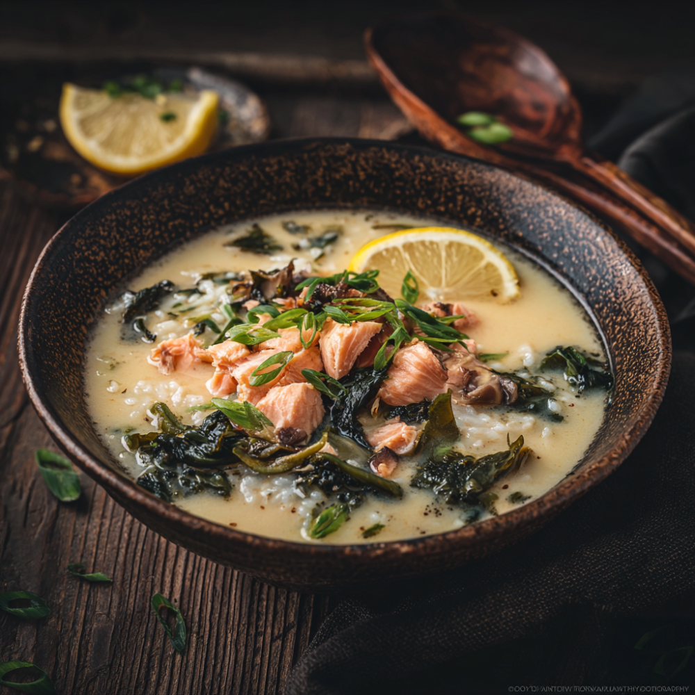 Мисо сливочный с лососем