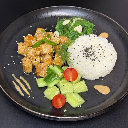 Курица спайси с рисом