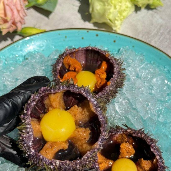 Морской Еж приготовленный по классическому рецепту