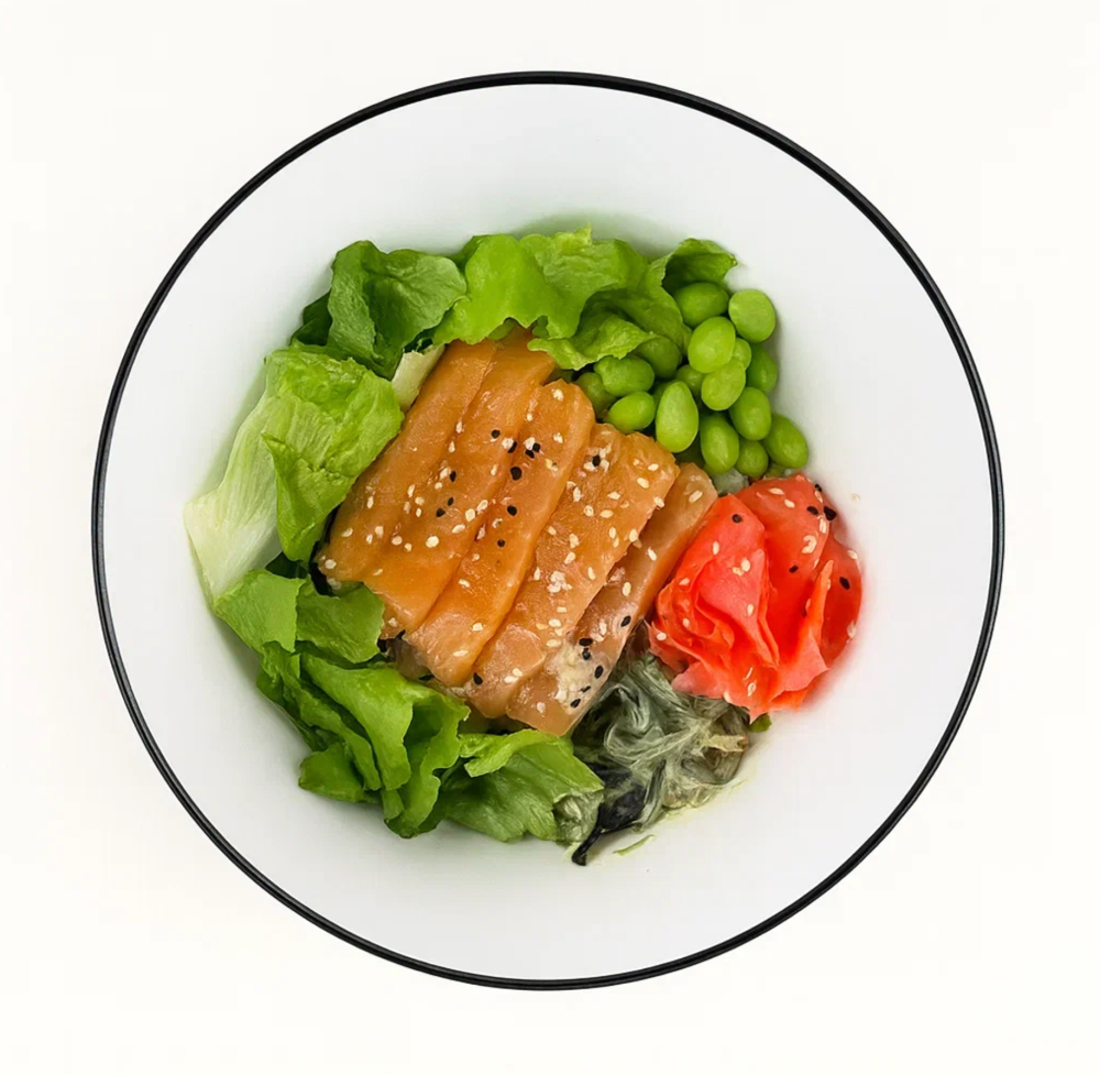 Поке с лососем