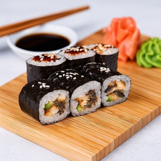 Мини ролл «Унаги c угрем»