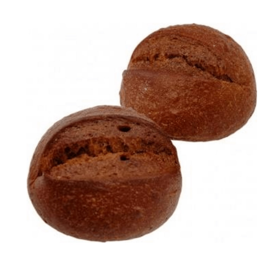 Булочка черная