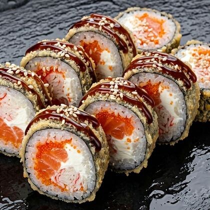 Лосось темпура