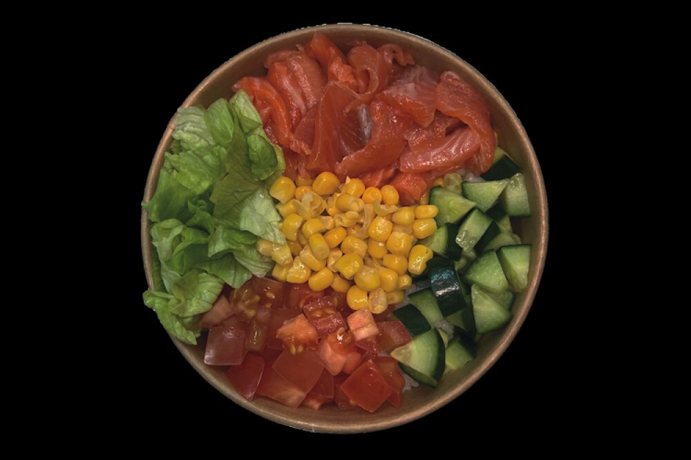 Поке с Лососем