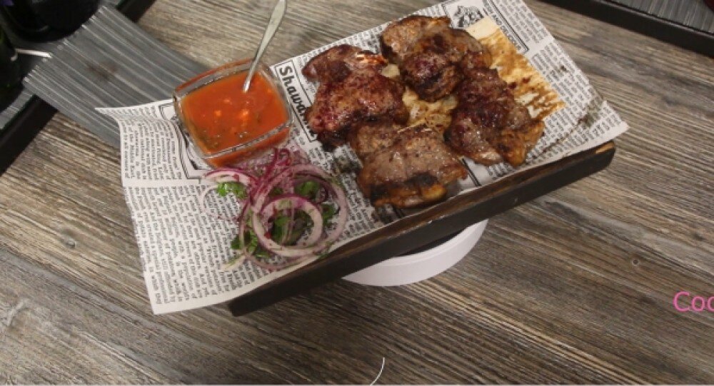 Шашлык из мякоти баранины