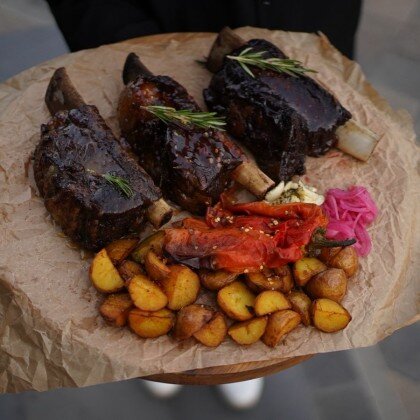 Мраморные ребра ассорти