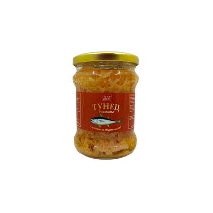 Тунец натуральный СТМ 0,5 л