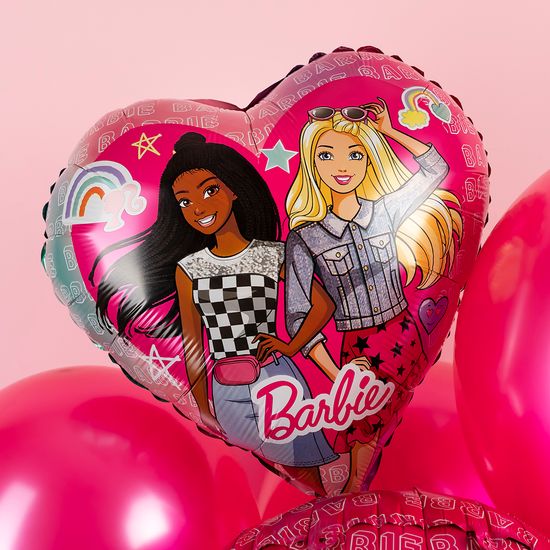 45 см, Сердце, Барби с подругами, Розовый