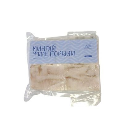 Филе минтая порции 400 гр СТМ