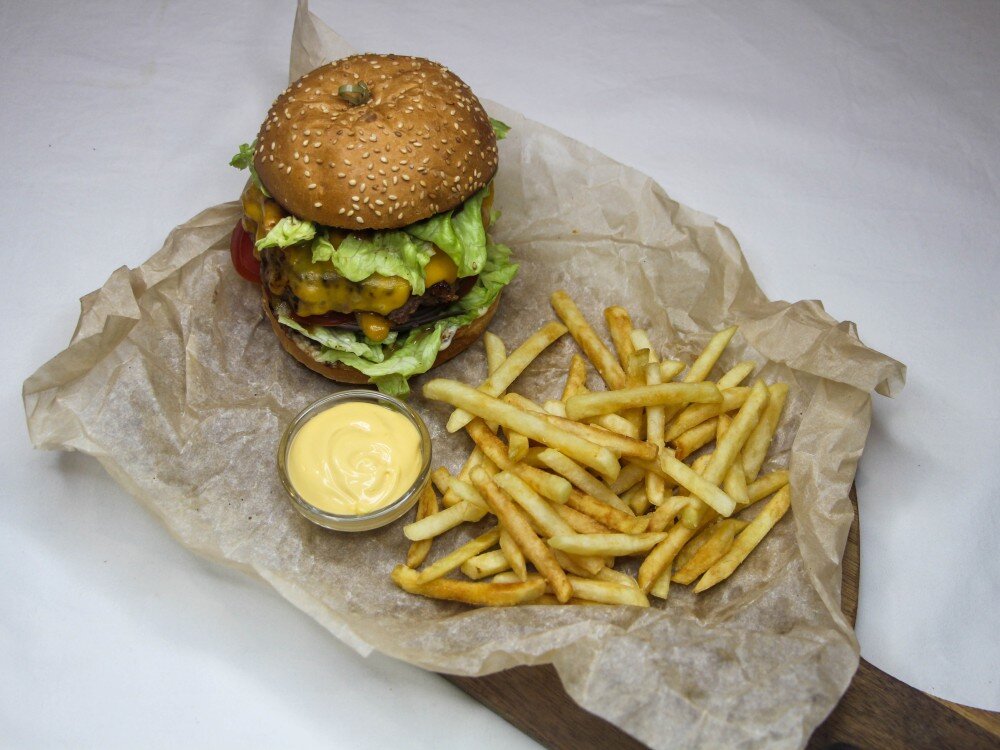 Бургер с говядиной