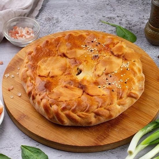 Пирог «Форель, рис или картофель»