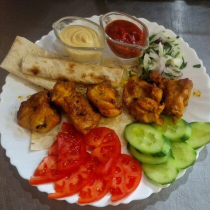 Шашлык из куриного бедра