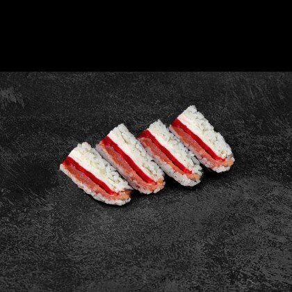 Сэндвич ролл с лососем