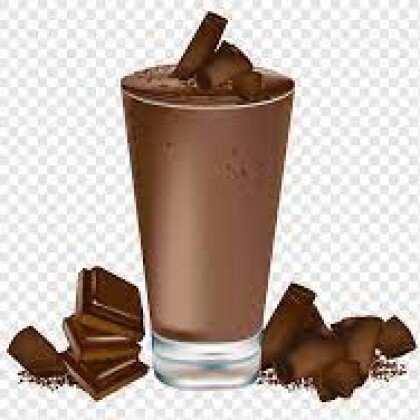 Шоколадный молочный коктейль