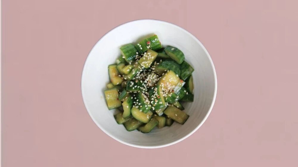 Салат Битые огурцы