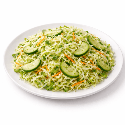 Салат с капустой и свежим огурцом