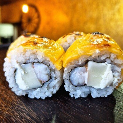 Чеддер с креветкой